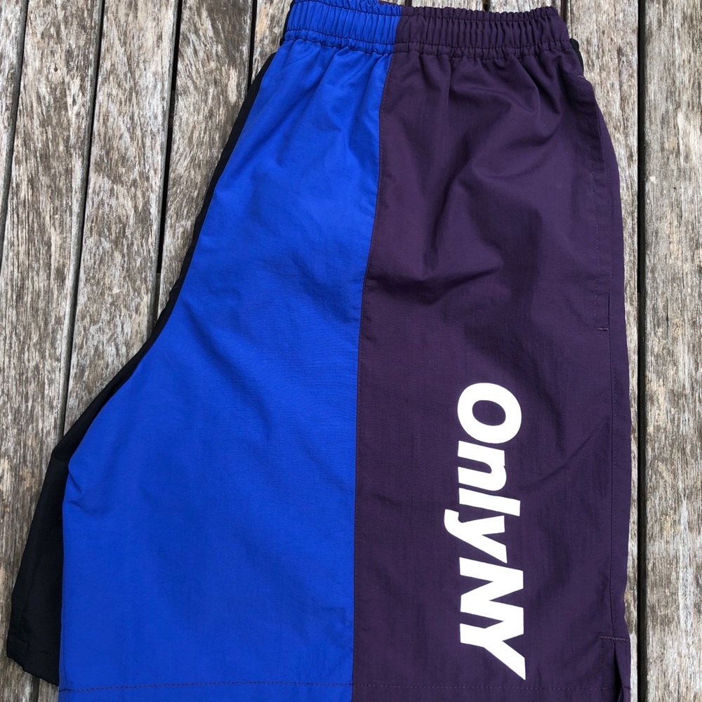 Color Block Track Shorts - Picture 2 of 6